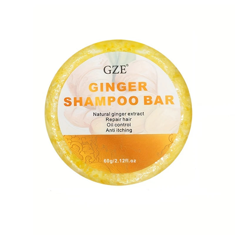 GZE Ginger Shampoo Bar & Turmeric Conditioner Set – Anti-Thinning Shampoo & Conditioner Bar Oasis Select GZE054