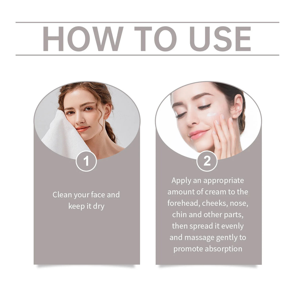 EELHOE Hyaluronic Acid & Beta Glucan Face Cream 100g Facial Moisturizer Cream Oasis Select