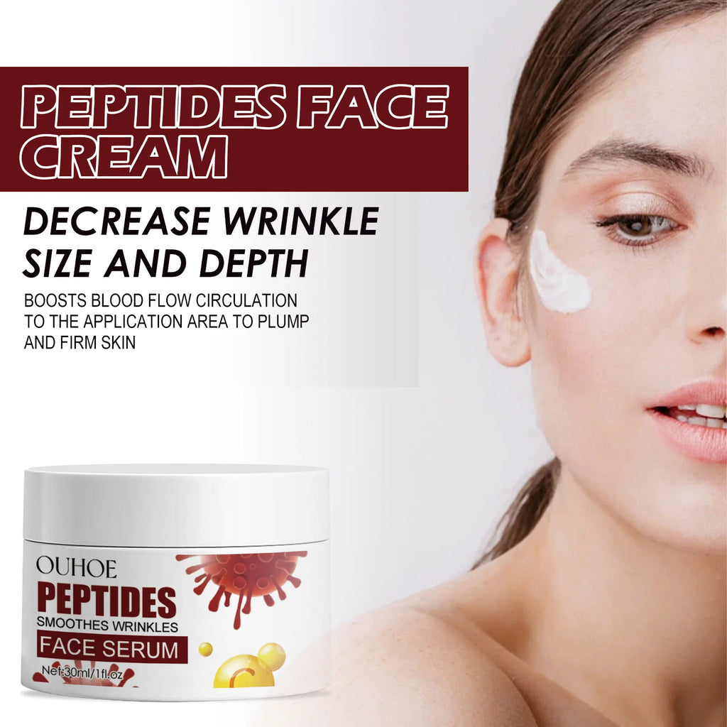 OUHOE Peptide Face Cream – Anti-Aging, Firming & Moisturizer Anti-Aging Face Cream Oasis Select