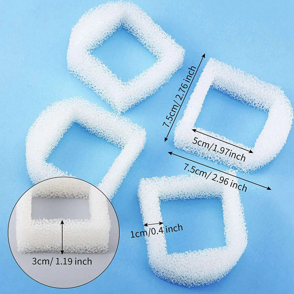 2026-WISH 72Pcs Replacement Foam Filters For Cat And Dog Waterers, Pet Waterer Foam Pre-Filters, Compatible For Drinkwell Oasis Select
