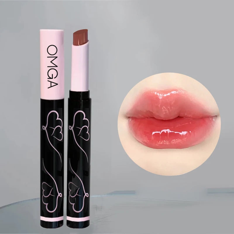 Solid Lip Gloss – Long-Lasting Moisturizing Non-Stick Formula Lip Gloss Oasis Select