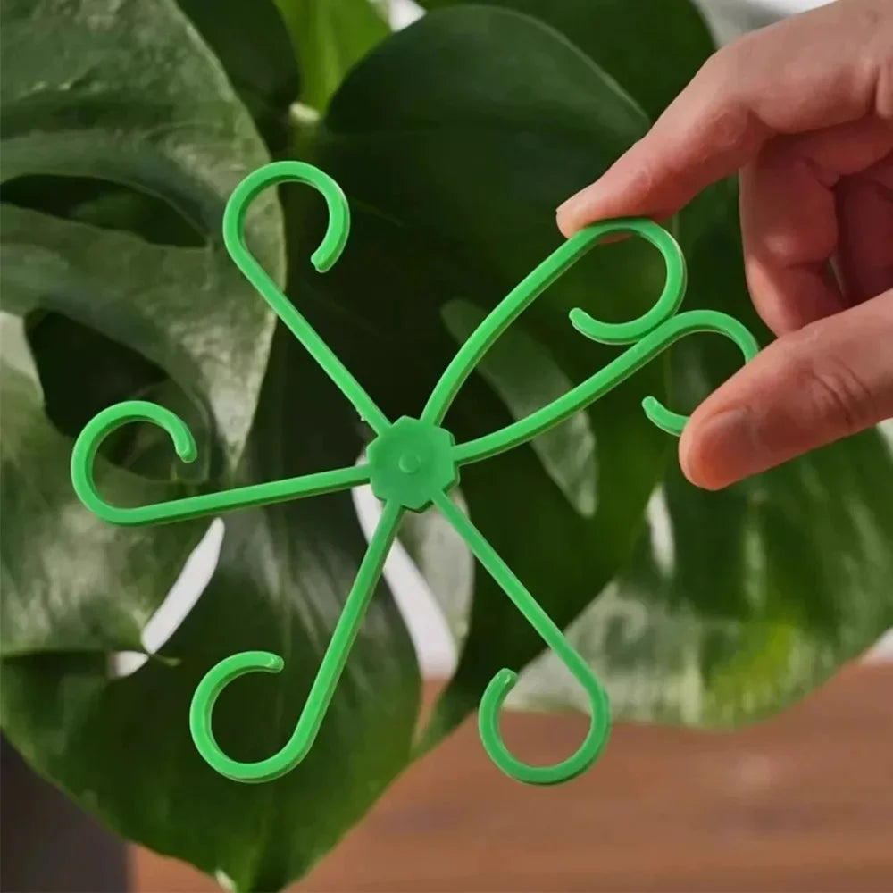 Flower Plant Stem Support Stakes Climbing Houseplant Stand Frame Plastic Garden No Stake Trellis Indoor Plant Holder Rack Hoops Oasis Select