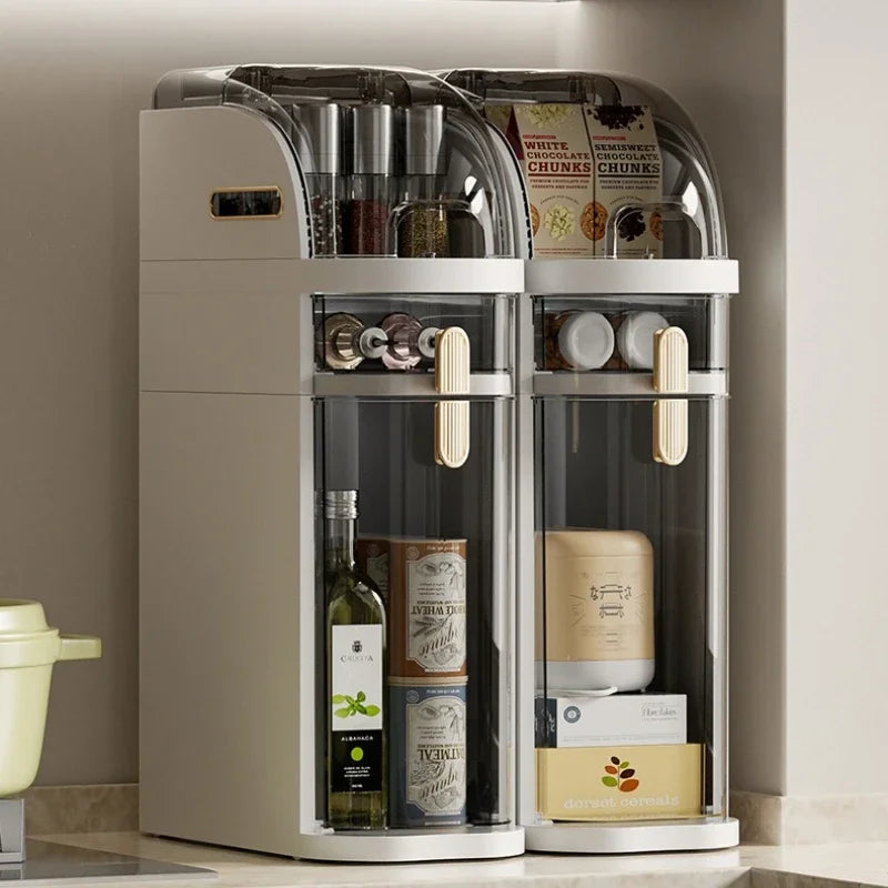 Multi-functional 18Cm narrow size crevice storage cabinet drawer kitchen crevice multi-layer bathroom narrow locker rack Oasis Select