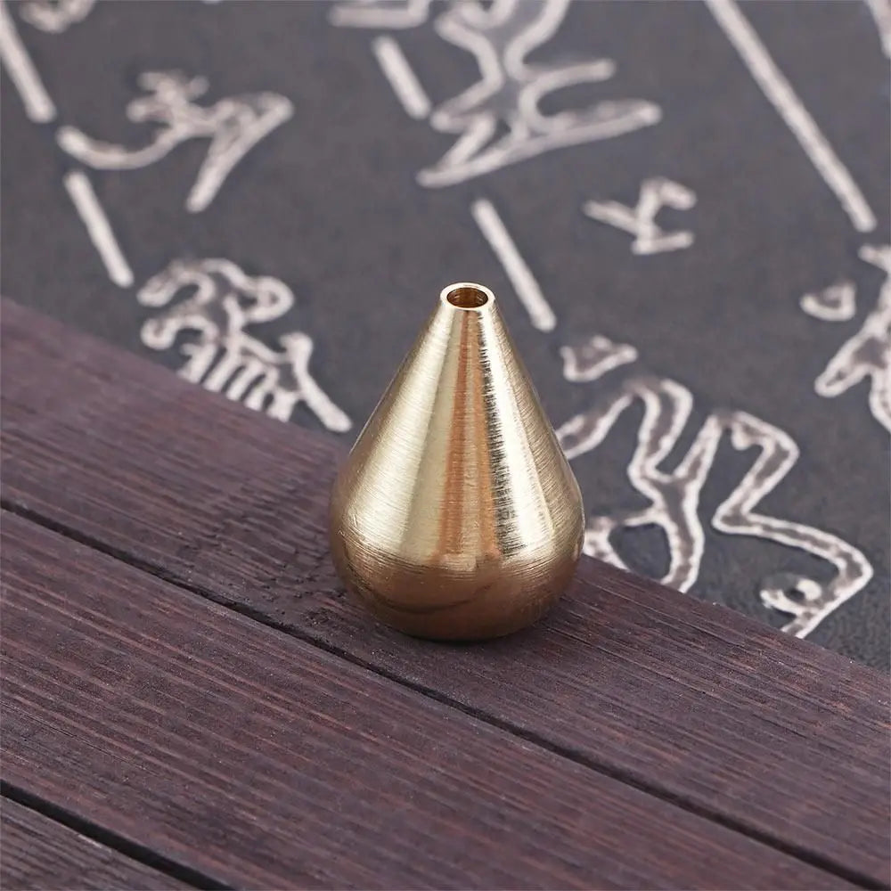 Brass Anti-oxidation Metal Craft Buddhism Incense Base Home Decoration Incense Stick Holder Sandalwood Coil Base Oasis Select