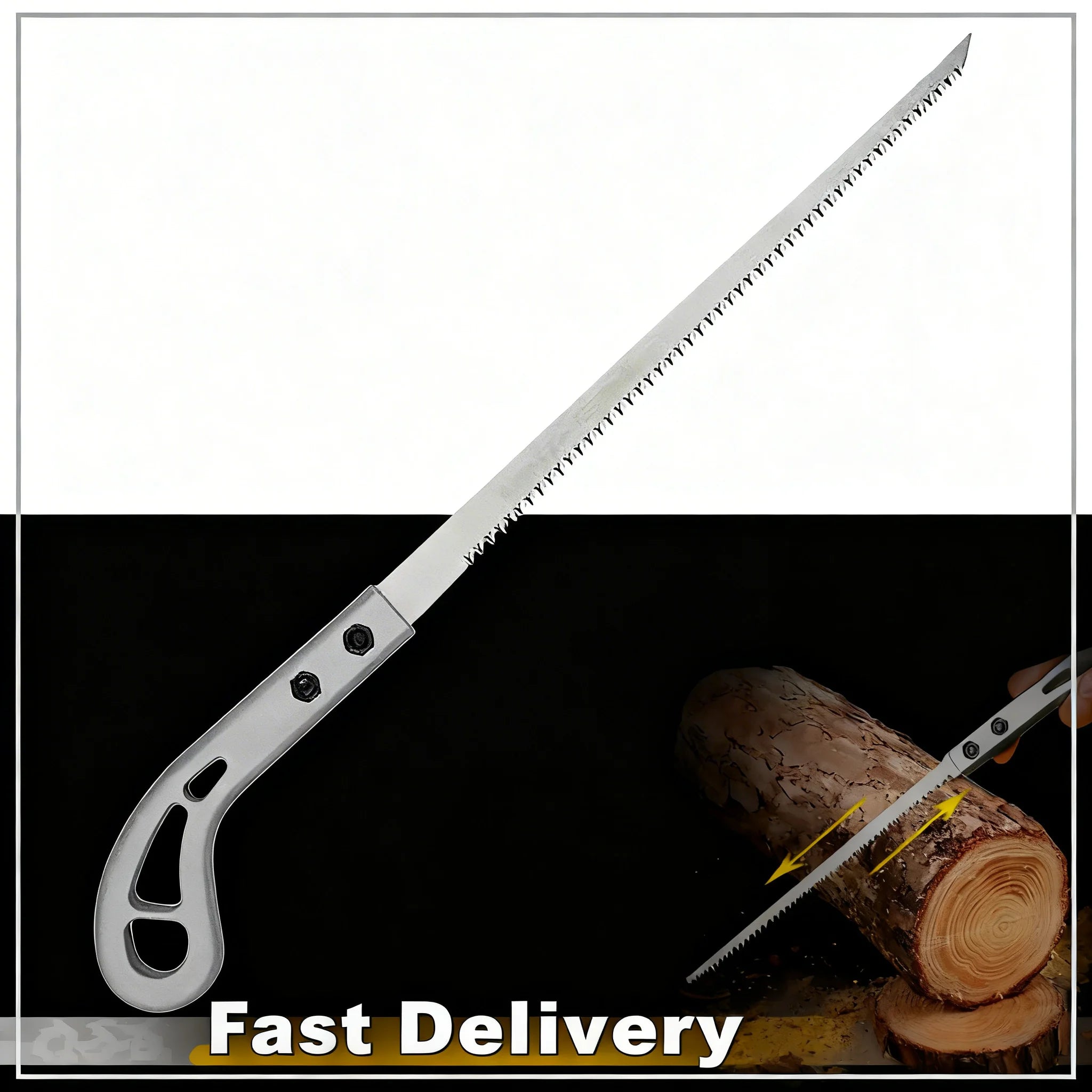 SK5 Steel Handsaw 340mm – Wooden Handle Garden & Wood Saw