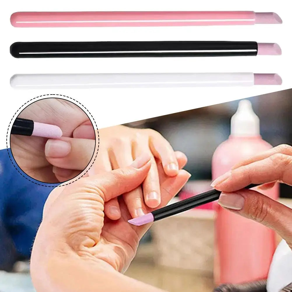 Nails Art Quartz Grinding Pen for Remover Cuticle Dead Skin UV Gel Polish Nail File DIY Manicure Pedicure Care Tools Oasis Select