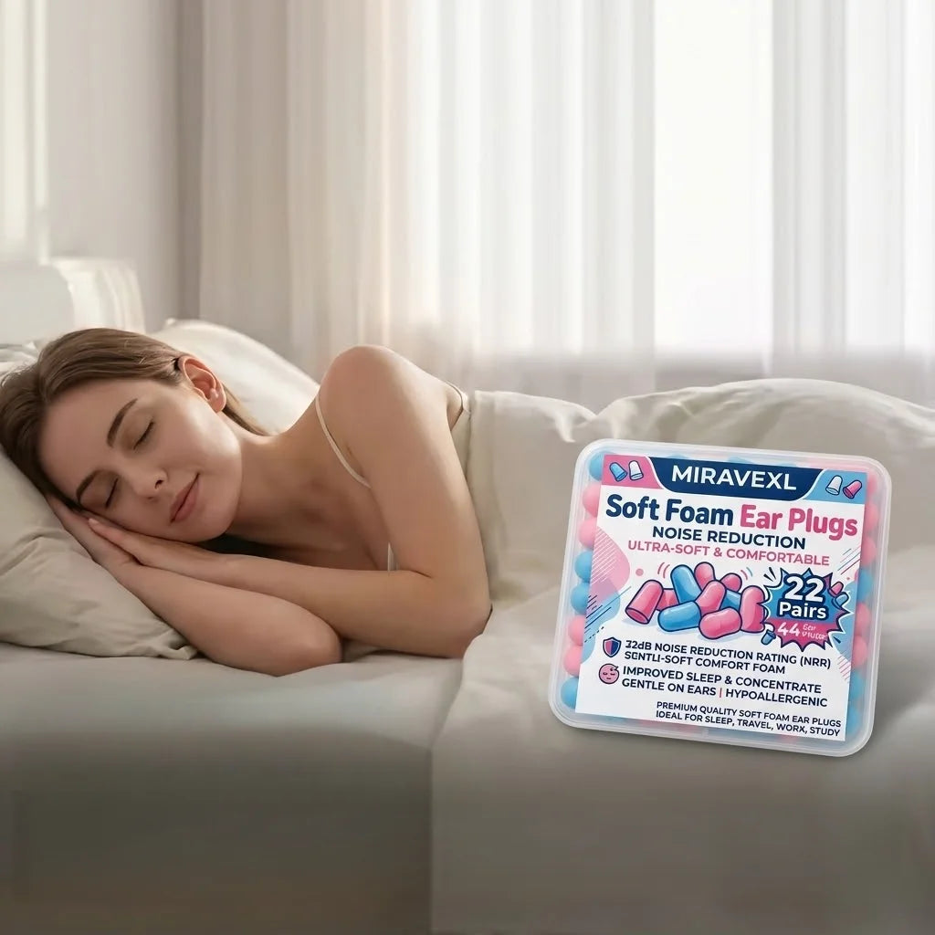 Soft FoamEar PlugsSpecially designed for small ear canals; suitable for sleeping, anti-snoring studying and noisy environments Oasis Select