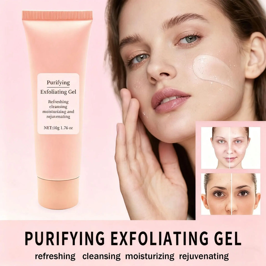 50g Facial Exfoliating Gel – Pore Cleanser & Oil Control Scrub Facial Exfoliating Scrub Oasis Select
