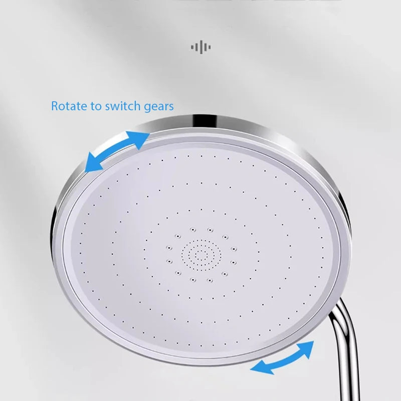 6 Modes Rainfall Shower Head Bathroom High Pressure Top Rain Shower Heads Shower Faucet Accessories With Filter Oasis Select