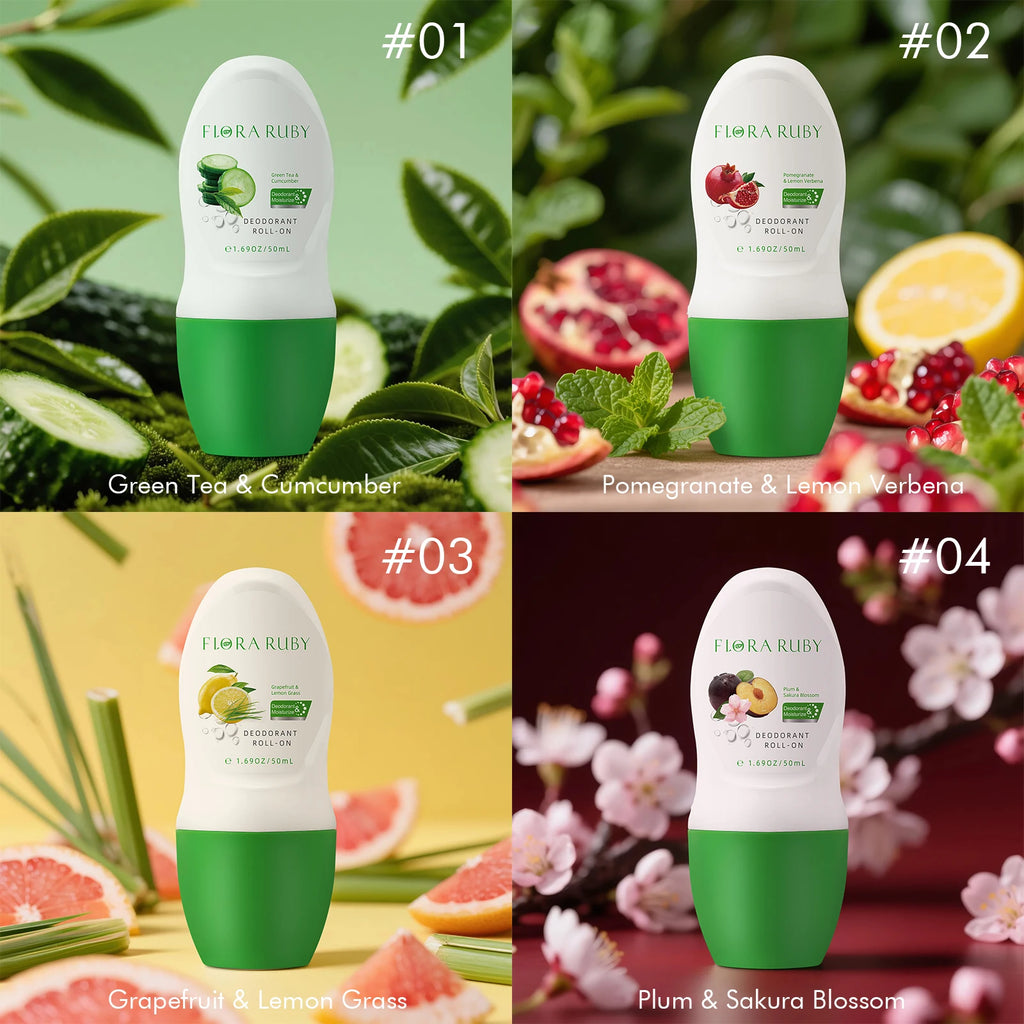 Body Deodorant roll on aluminum free deodorant ball provide 48hr odor protection Compact And Portable Suitable For Sport and use Oasis Select