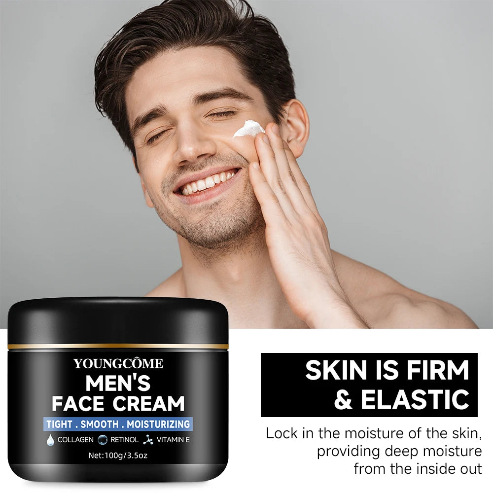 Men's Collagen & Retinol Face Cream – Hydrating, Anti-Wrinkle