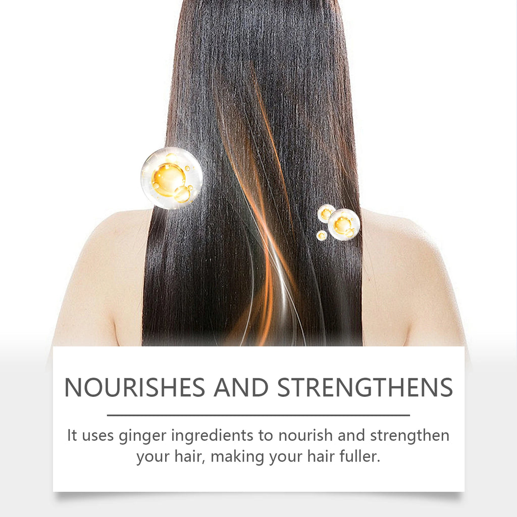Ginger Oil For Hair Growth Serum Repair Damaged Hair Improve Hair Thinning Frizziness Reduce Split End Hair Loss Treatment Spray Oasis Select