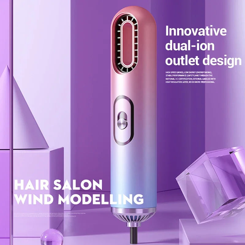 2024 Hot Selling Leafless Professional Bid Wind Quick Low Noise Dry Private Diffuser Ion Hair Processor Dryer for home salon Oasis Select