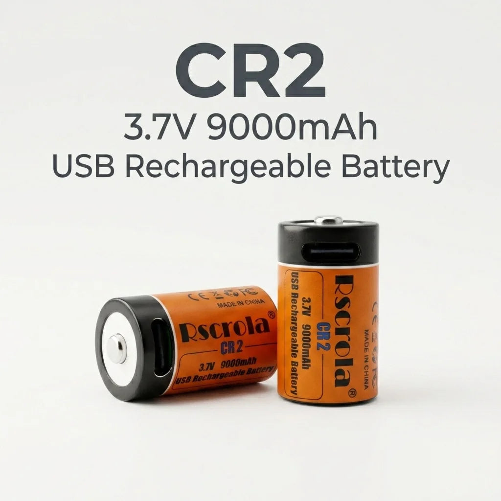 HighCapacity 3.7V CR2 15270 Battery USB Direct Charging Lithium Cells for Digital Camera LED Torch Medical Equipment Replace CR2 Oasis Select