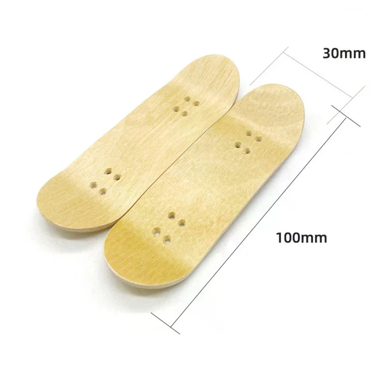 Finger Skateboard Maple Board 100*30mm Fingertip Creative Gift Finger Sports Board Oasis Select