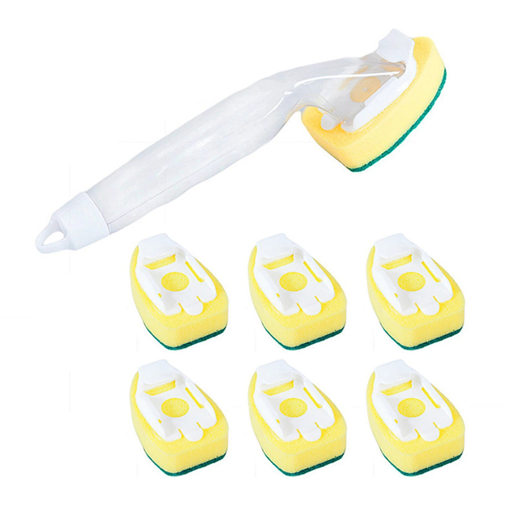 Dish Wand Soap Brush & Sponge Refills | Kitchen Scrubber Set