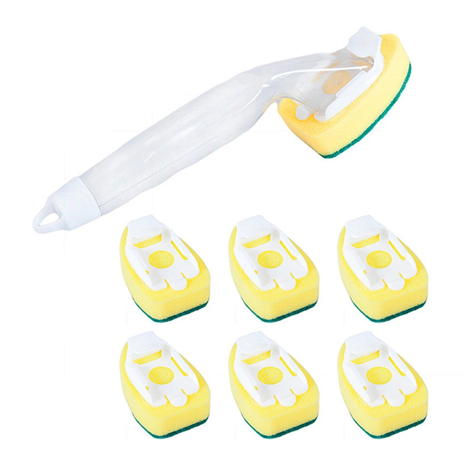 Dish Wand Soap Brush & Sponge Refills | Kitchen Scrubber Set