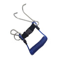 Scuba Diving Reef Double Hook Spiral Coil Lanyard Drift Hook Diver Underwater Safety Tool Oasis Select Double Hook T1