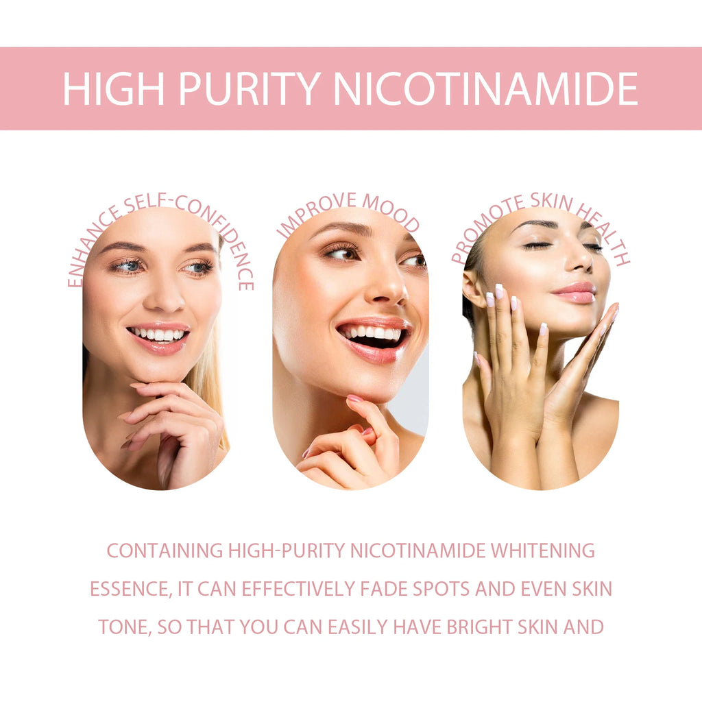OUHOE Nicotinamide Brightening Face Serum – Anti-Aging 30ml Brightening Face Serum Oasis Select