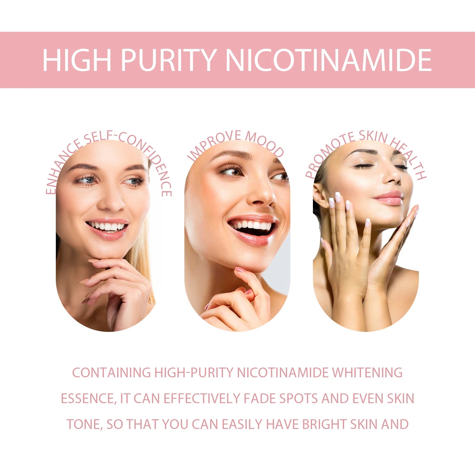 OUHOE Nicotinamide Brightening Face Serum – Anti-Aging 30ml Brightening Face Serum Oasis Select