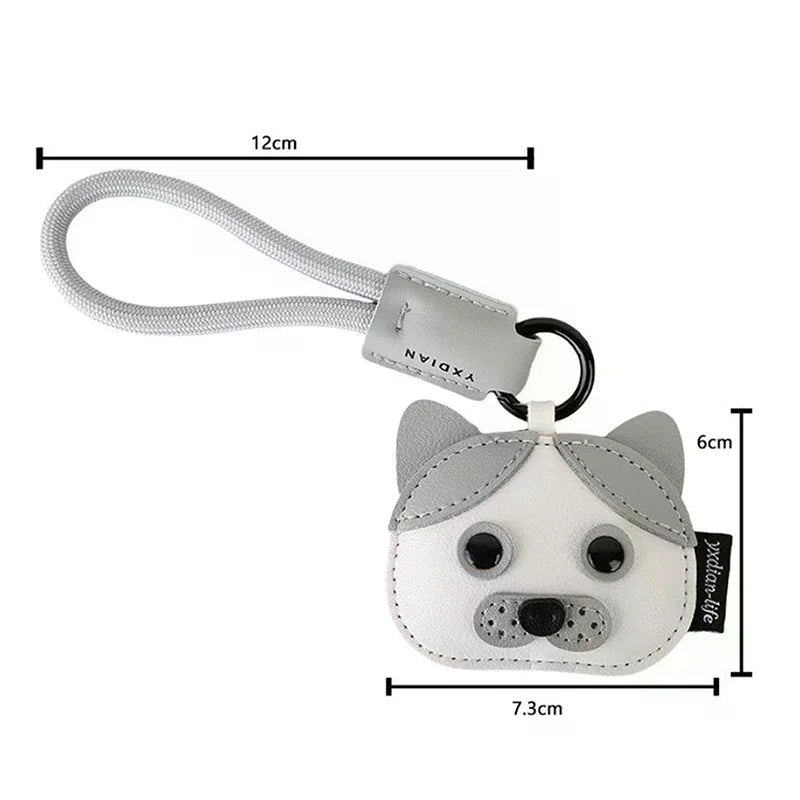 Cute Dog Keychain Bag Charm брелок на сумку Bag Accessories Ladies Purse Pendant For Daily Decor Oasis Select