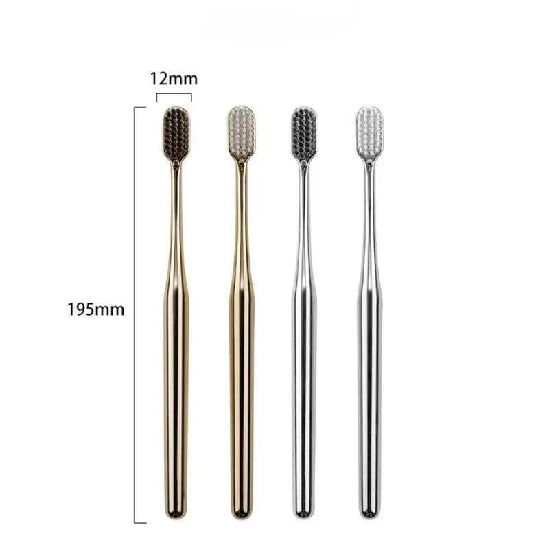 1/2/3/4pcs Advanced Luxury Adult Soft Bristle Manual Toothbrush Sensitive Gum Deep Cleaning Family Oral Care Travel Portable Oasis Select