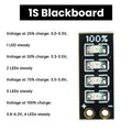 Mini Power Display Indicator 1S/2S/3S Ternary Lithium Battery Capacity Board Precision Battery LED Electricity Display Module Oasis Select 1S
