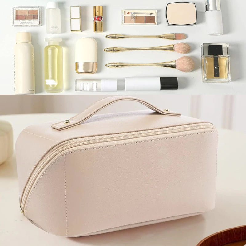 Makeup Organizer Female Toiletry Kit Bag Make Up Case Storage Pouch Luxury Lady Box, Cosmetic Bag, Organizer Bag for Travel Zip Oasis Select