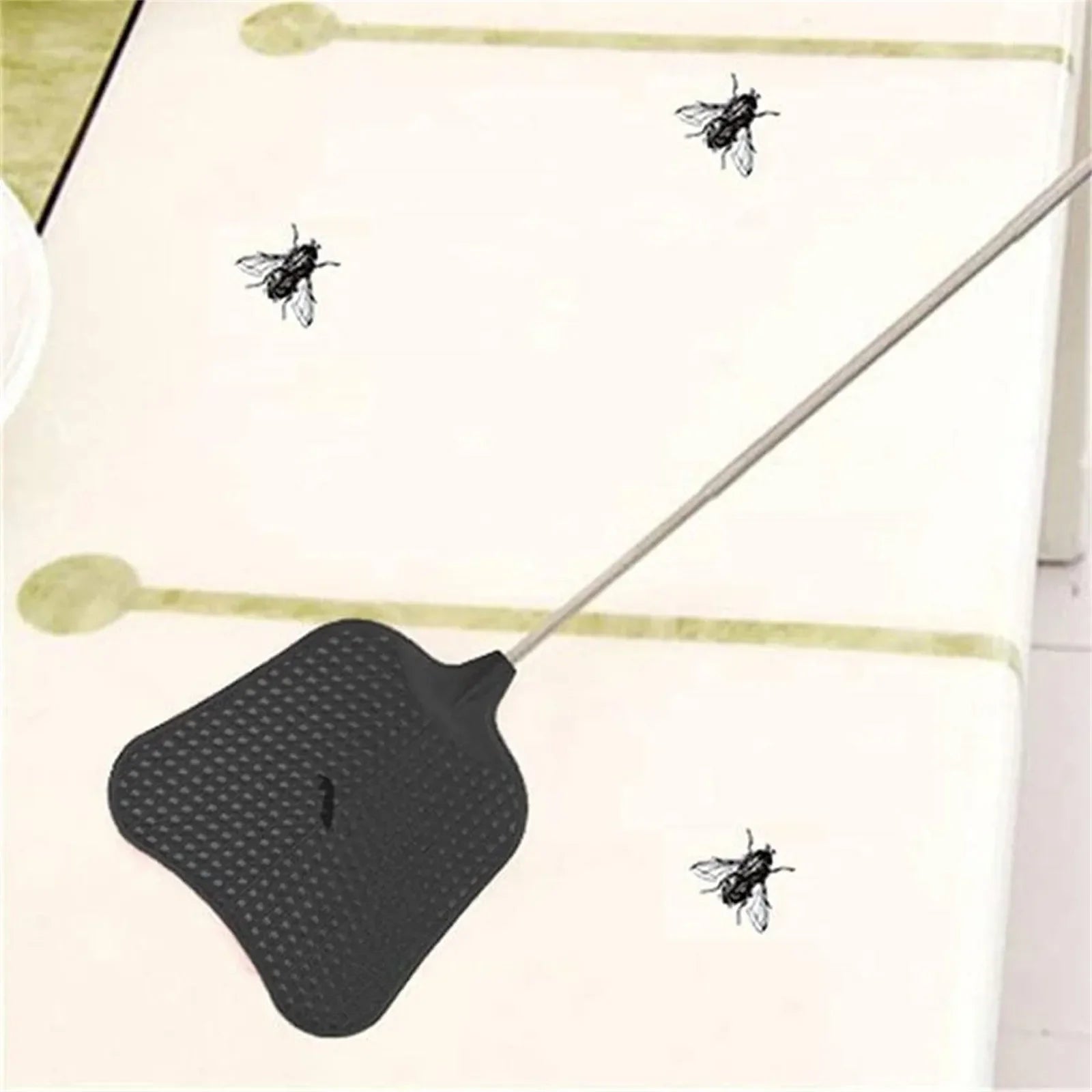 Telescopic Fly Swatters Durable Plastic Heavy Duty Flyswatter With Stainless Mosquito Repellent Tool Home Accessories Tools Oasis Select