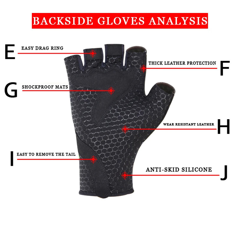 X-TIGER Cycling Bicycle Gloves Half Finger Anti-shock MTB Bike Glove Gym Gloves Breathable Anti-slip Sport Training Gloves Oasis Select