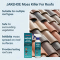 Roof Moss Remover Spray – Algae & Mold Cleaner Concentrate