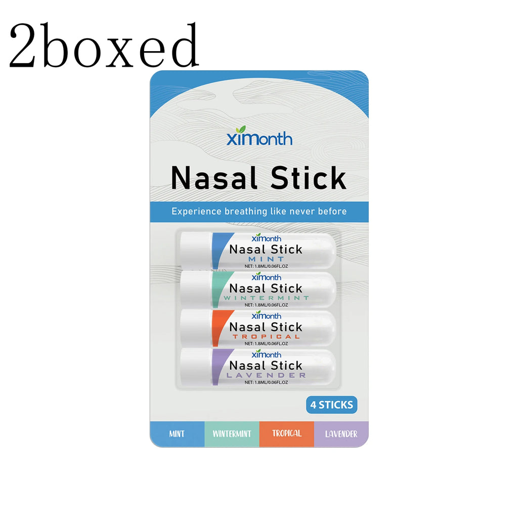 Nasal Inhaler Sticks Set – Natural Cooling Fresh Breathing Nasal Inhaler Sticks Oasis Select 2boxed