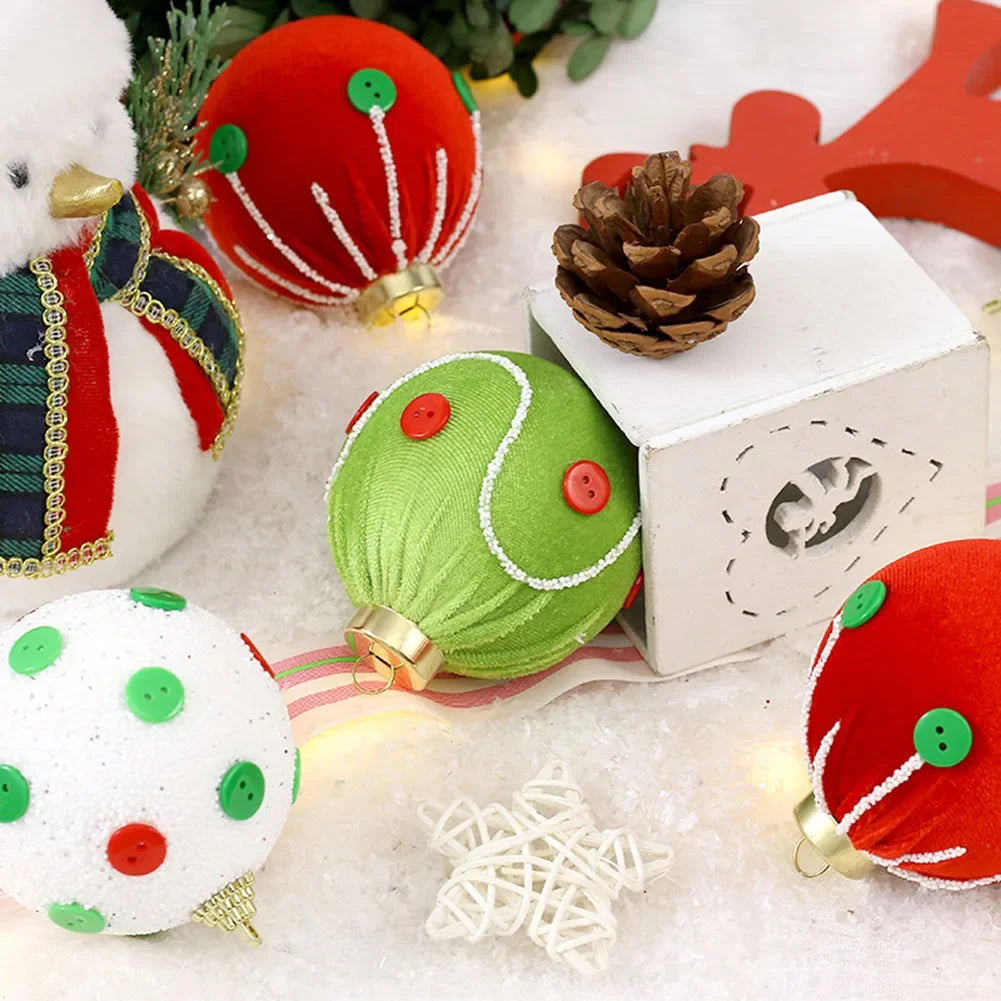 For Christmas Tree Decorative Balls Christmas Ball Set Blue Easy Hang Christmas Decorations Festive Atmosphere Oasis Select