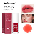 Fruity Water Lip Tin Lip Gloss Moisturizing Lip Glaze Long Lasting Lip Ink Face Lip Dual Purpose Liquid Lipstick Cosmetic Makeup Oasis Select 1