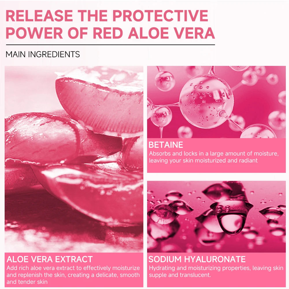 Products Face Moisturizing Aloe Vera Gel Cream Acne Treatment Face Cream Sun After Repair Sleeping Mask Face Care Skin Care Tool Oasis Select