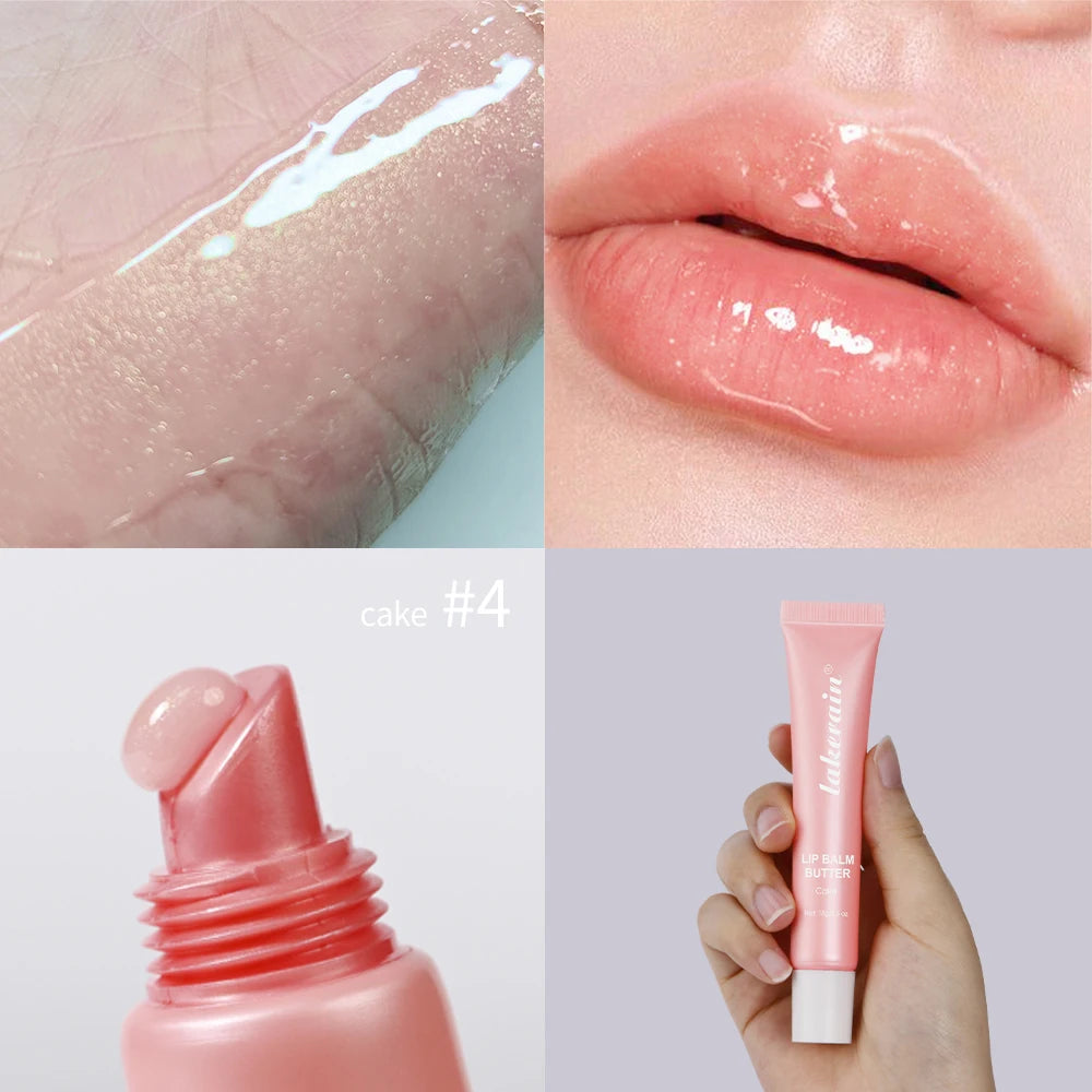 Butter Lip Balm Moisturizing Lip Gloss Oil Long Lasting Nourishes Smoothing Deep Hydration Daily Care Butter Lip Balm Makeup Oasis Select