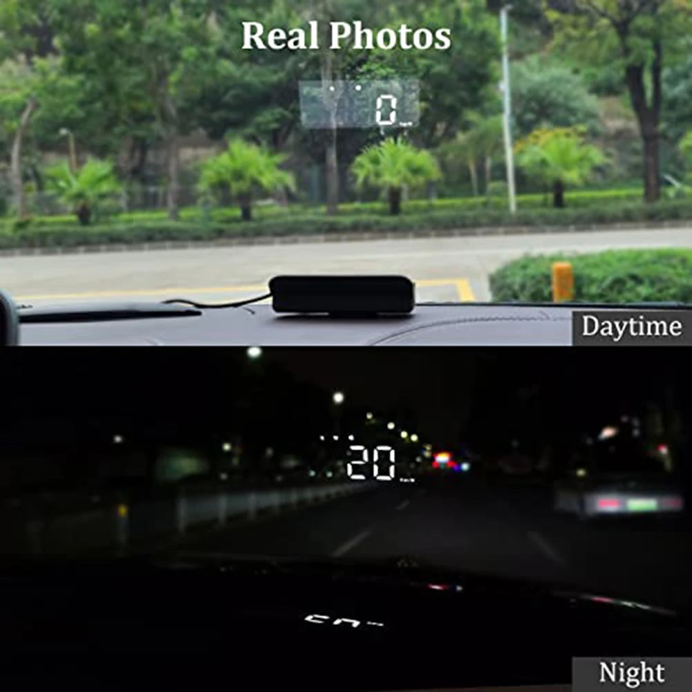 86*37*16 mm Car GPS Display Speed Monitor Real-time Data Projection Reflective Film Included User-friendly Installation Oasis Select