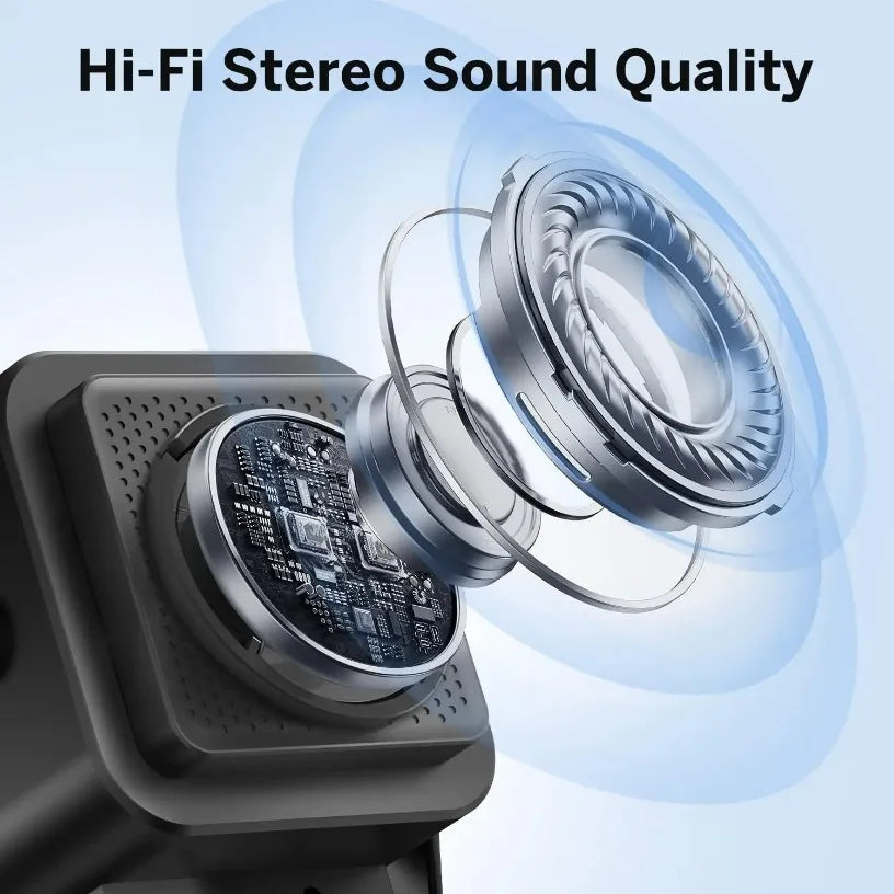NEW 5 In 1 Portable Bluetooth Phone Holder Auto-induction Wireless Induction Speaker 8 Mode RGB Light Phone Stand Surround Sound Oasis Select
