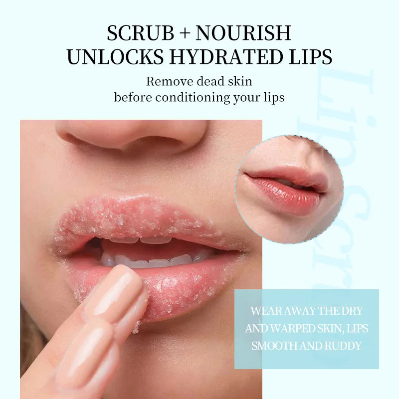 Moisturizing Lip Scrub – Brightens, Softens & Exfoliates