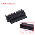 1Pc SFF-8482 SAS To SATA 180 Degree Angle Adapter Converter Straight Head SATA To SATA Converter Oasis Select SATA