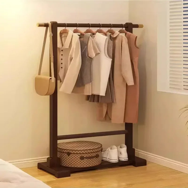 Simple hanging rack, floor to ceiling bedroom corner coat rack, multifunctional home balcony drying rack, storage rack Oasis Select