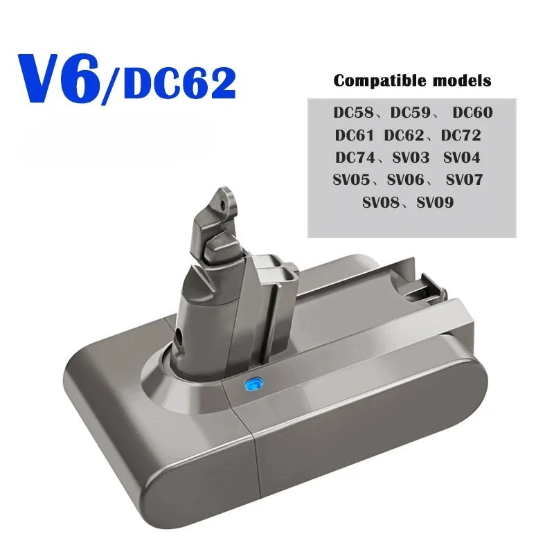 16800mAh 28000mAh For dyson V6 V7 V8 V10 Battery Replacement,SV10 SV11 SV12 SV09 Vacuum Cleaner Battery Power Tool Battery Oasis Select V6 16800mAh