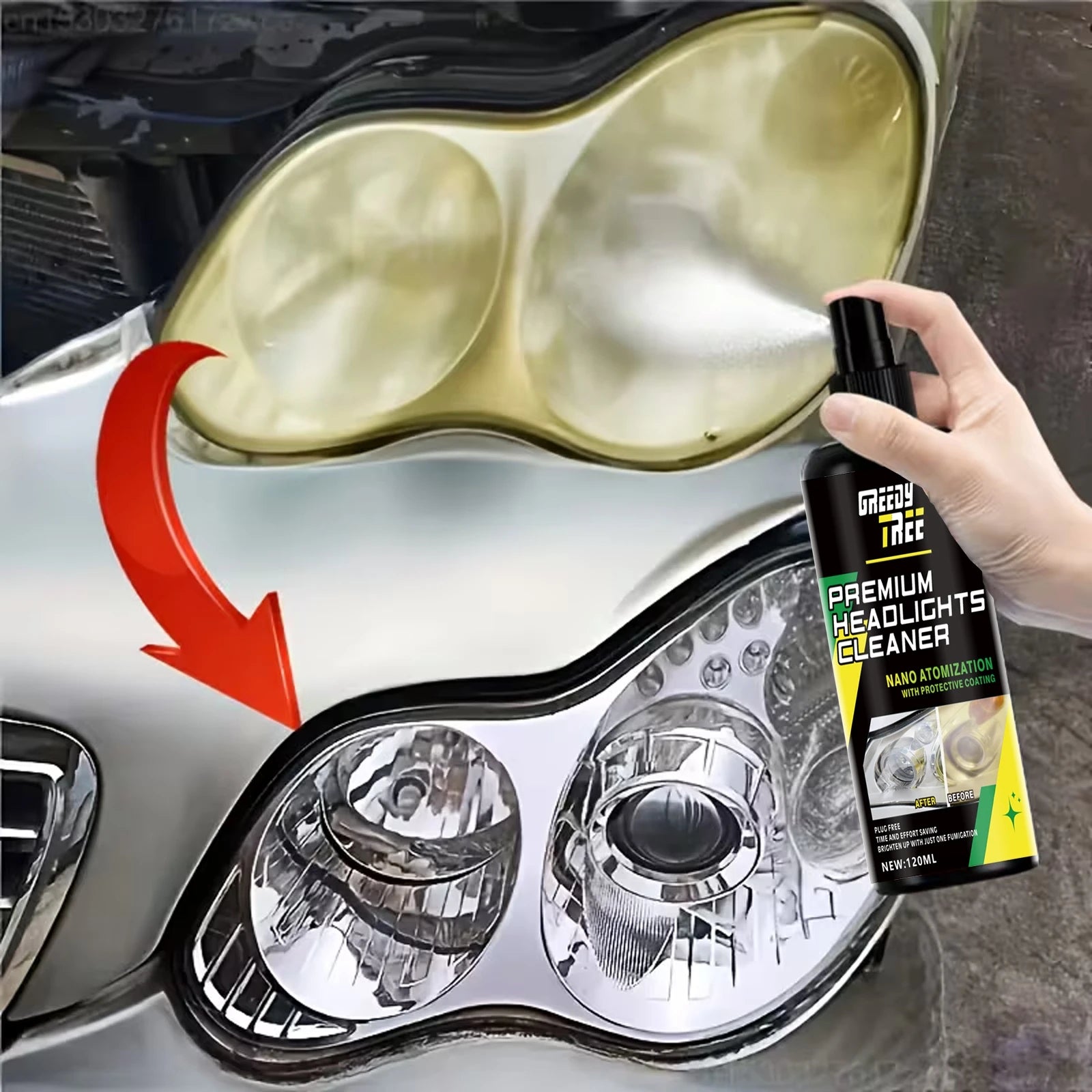 Headlight Restoration Kit – Ceramic Coating & Clarity Restore