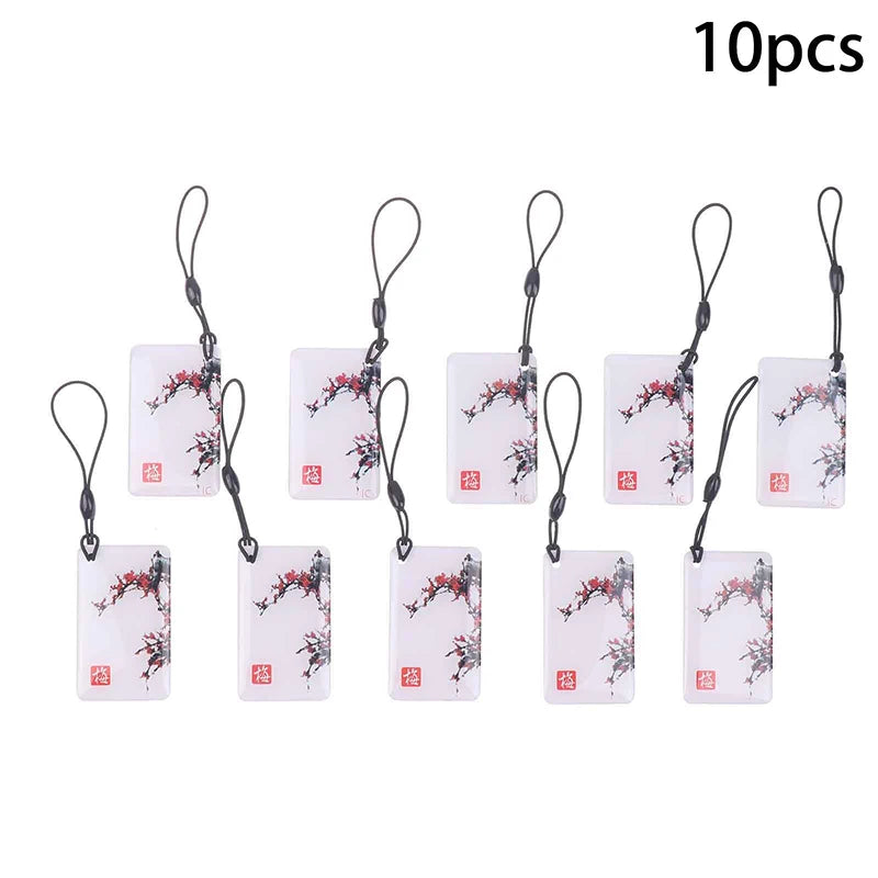 10-Pack 13.56MHz RFID IC Cards for Smart Door Lock Access