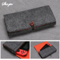 Nintendo Switch Felt Storage Bag | Console, Cards & Cable Case