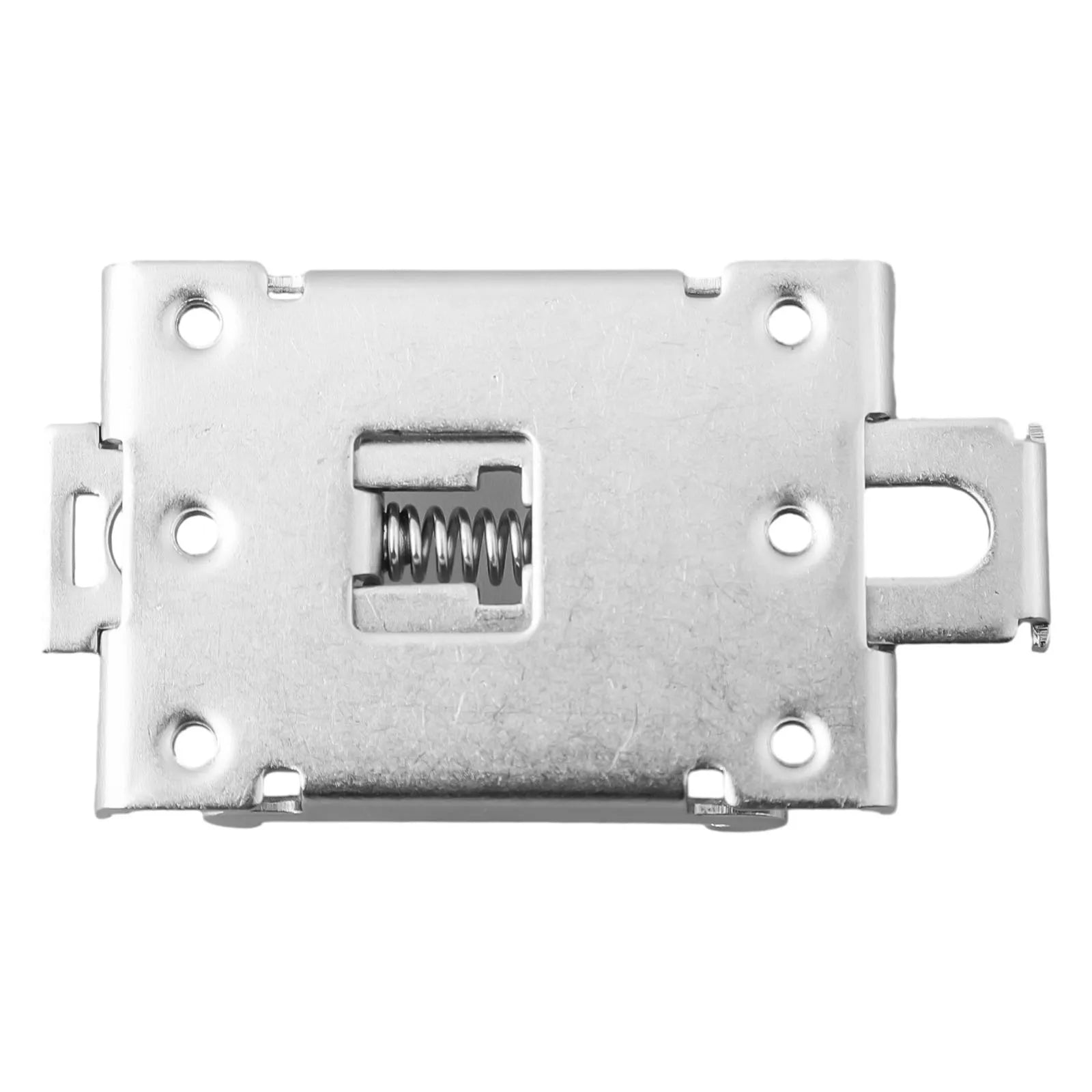 DIN 35mm Relay Mounting Bracket Fixed Power Switch Guide Rail Buckle Solid State Relay Clip Clamp For C45 Rail Mount Adapter Oasis Select Silver