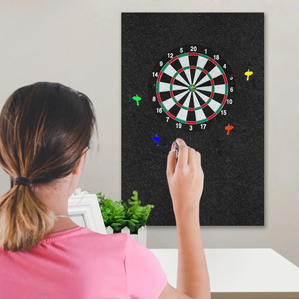 Dart Backboard Large Felt Wall Tiles Dart Board Backer Large Backer Board with Professional Design for Offices Outdoor Room Oasis Select