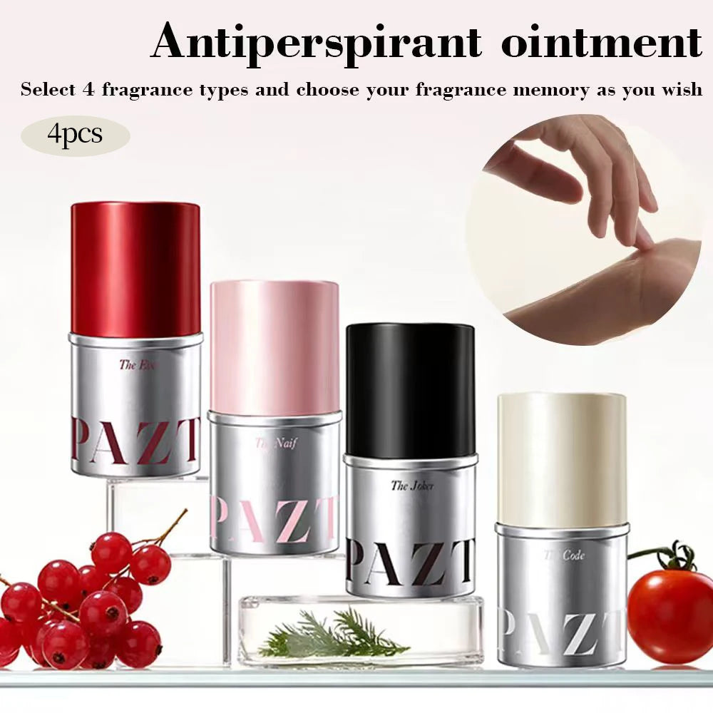 4PCS body solid fragrance, portable fragrance, containing last fragrance, Four different flavors to choose from Oasis Select Default Title