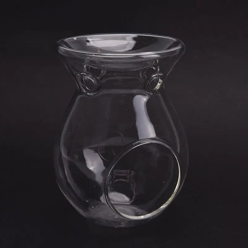 Transparent Glass Candle Holder Wedding Dinner Table Decoration Bar Party Christmas Candlestick Rustic Round Glass Candlestick Oasis Select 10cmx14.5cmx5cm