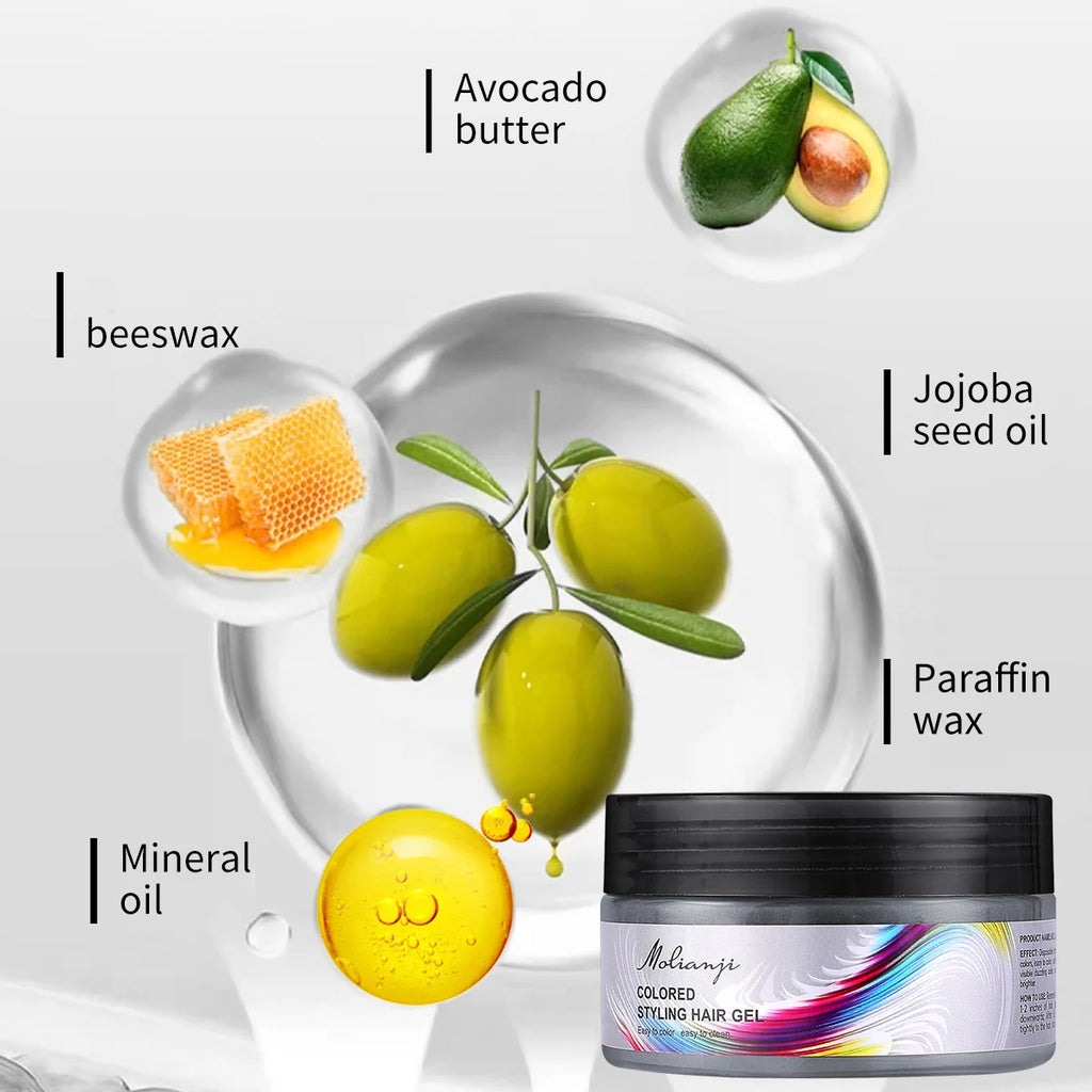 Hair Color Wax – Long-Lasting Styling Dye for Men & Women Hair Color Wax Oasis Select
